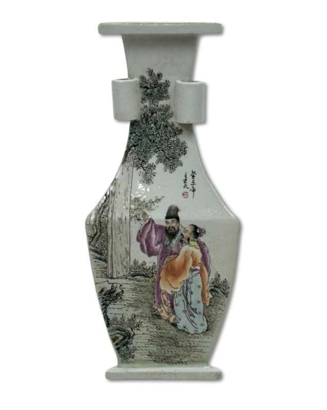 Lot 220 - Chinese Republic Style Period Porcelain Vase.