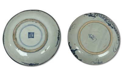 Lot 214 - Chinese Provincial Blue and White Porcelain Wares, 2pcs.