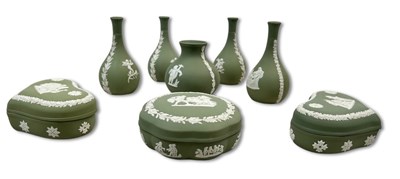 Lot 180 - Wedgwood Jasperware Group Lot, 8 pcs.
