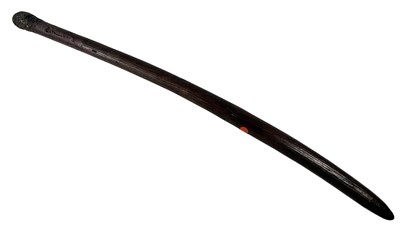 Lot 35 - 19th C. West Aust Fluted Aboriginal club.