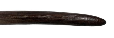 Lot 35 - 19th C. West Aust Fluted Aboriginal club.