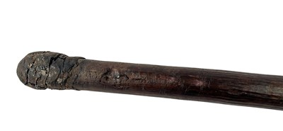 Lot 35 - 19th C. West Aust Fluted Aboriginal club.