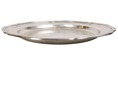 Lot 554 - Large Silver Serving Tray.