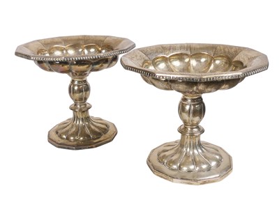 Lot 509 - Pair Silver Tazzas.