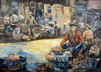Lot 97 - Sujatno Koempoel 1912-1987.