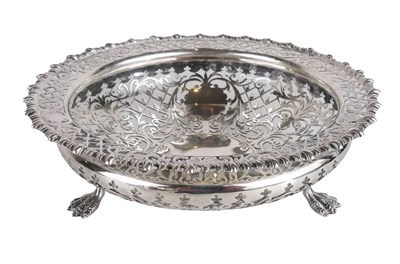 Lot 576 - A Sterling Silver Rose Petal Bowl.