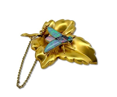 Lot 378 - T.T Jones and Sons Opal Pendant.