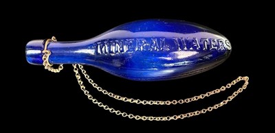 Lot 229 - Jose's Mineral Waters Geraldton, Cobalt Glass Bottle.