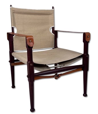 Lot 124 - David Phillips Foulkes-Taylor (1929-1966), Poona Safari Chair.