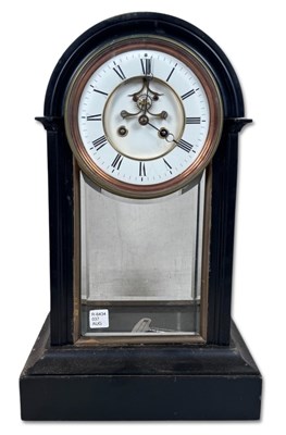 Lot 162 - French Marble Case Mantle Clock.