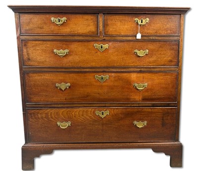 Lot 135 - George III Mahogany Chest of Drawers.