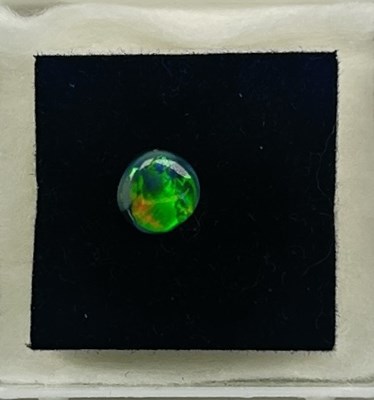 Lot 61 - Black Opal Cabochon.