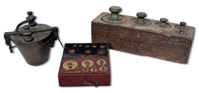 Lot 238 - Collection of Antique Scale Weights, 3 pcs.