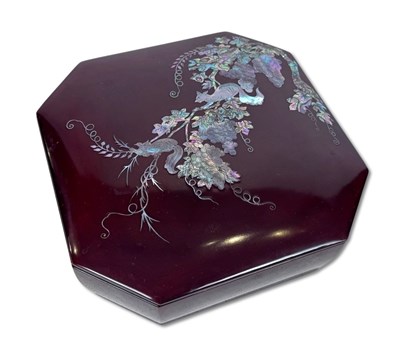 Lot 278 - Oriental Lacquered Jewellery Box.