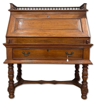Lot 146 - Indonesian Teak Desk.