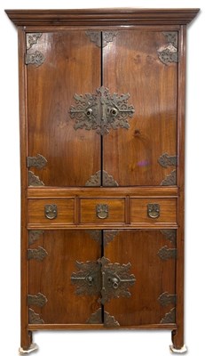 Lot 153 - Indonesian Teak Cabinet.