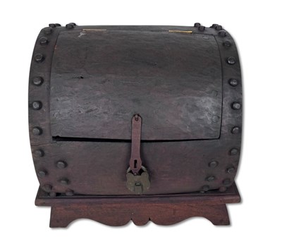 Lot 140 - Indonesian Drum Storage Chest.
