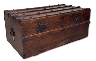 Lot 138 - Indonesian Dutch Colonial Teak Storage Chest.