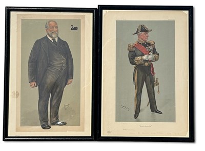 Lot 215 - Western Australian Spy Lithograph Prints, 2 pcs.