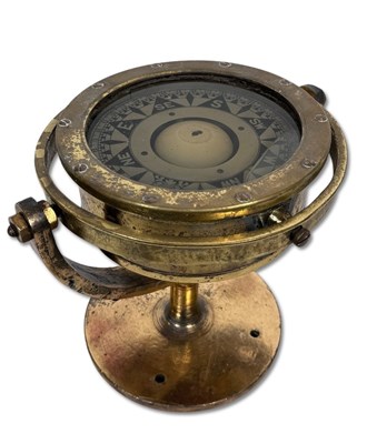 Lot 214 - Ships Binnacle Compass.