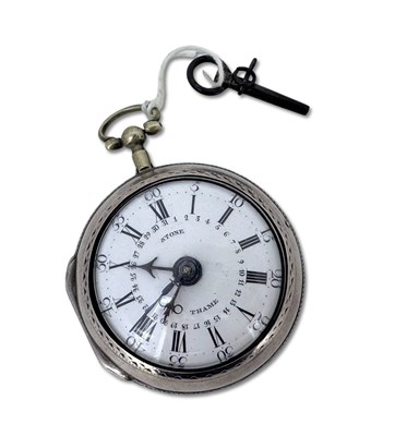 Lot 444 - Early English Pocket Watch.