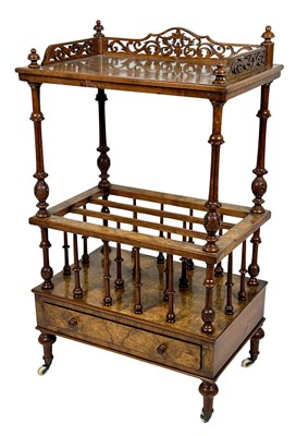 Lot 100 - Victorian Canterbury Whatnot.