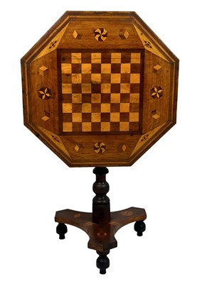 Lot 124 - 19th C. Games Table.
