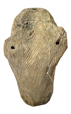 Lot 123 - Papua New Guinea Asmat Carved wooden head.