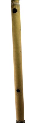 Lot 133 - Papua New Guinea Bamboo Wood Head Flute Stopper.