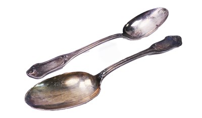 Lot 388 - Two French Silver Spoons.