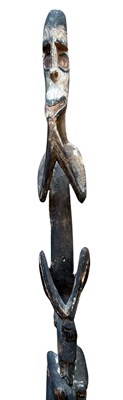 Lot 105 - Papua New Guinea Asmat Staff.