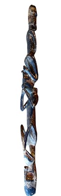 Lot 105 - Papua New Guinea Asmat Staff.