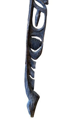 Lot 135 - A Papua New Guinea Korowari Carved Hook Figure.