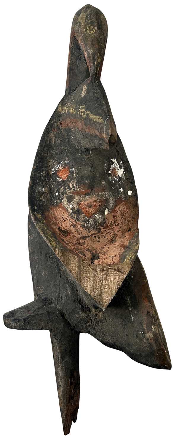 Lot 120 - Papua New Guinea Carved Hook Figure.