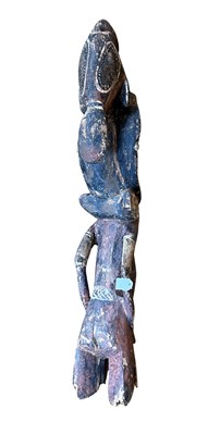 Lot 129 - Papua New Guinean Ancestral Carved Statue.