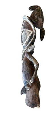 Lot 129 - Papua New Guinean Ancestral Carved Statue.