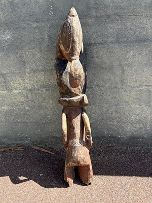 Lot 129 - Papua New Guinean Ancestral Carved Statue.