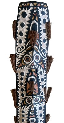 Lot 144 - Sepik River Totem Shield.