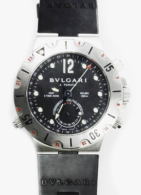 Lot 243 - Bvlgari GMT Watch.