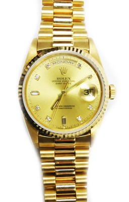 Lot 240 - Yellow Gold Rolex Watch.