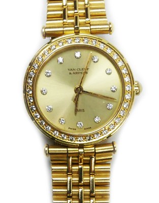 Lot 249 - Van Cleef & Arpels Watch.
