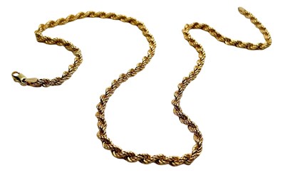 Lot 114 - Rope Chain.