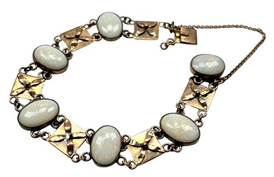 Lot 172 - Opal Bracelet.