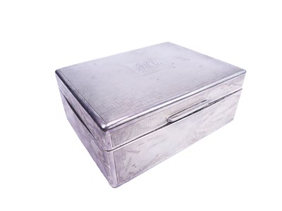 Lot 253 - Silver Box.