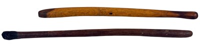 Lot 125 - 2 x Hardwood Clubs.