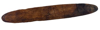Lot 135 - Carved Wood Shield.
