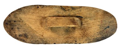 Lot 105 - Carved Wooden Shield.