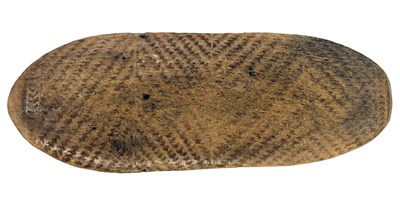 Lot 105 - Carved Wooden Shield.