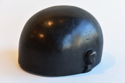 Lot 147 - Papua New Guinea Carved Helmet.