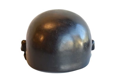 Lot 147 - Papua New Guinea Carved Helmet.